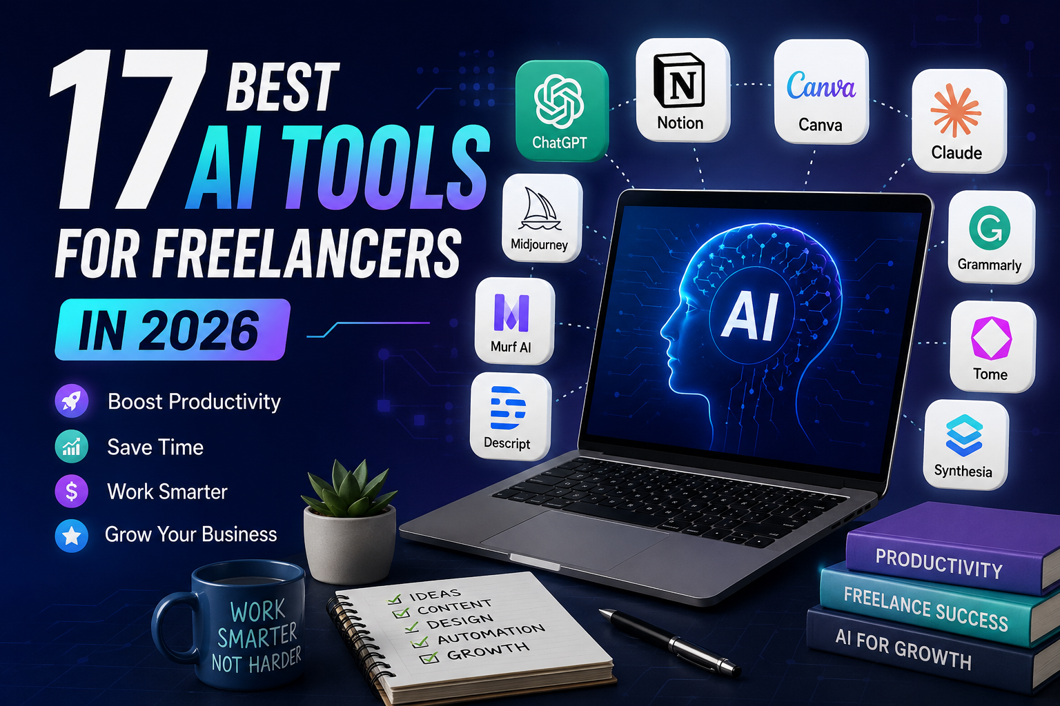 17 Best AI Tools for Freelancers in 2026