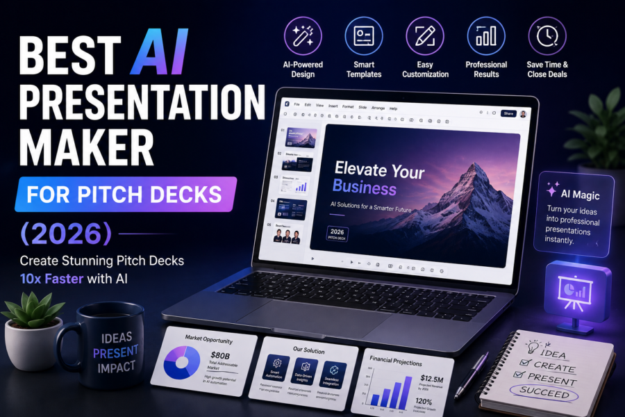 Best AI Presentation Maker for Pitch Decks (2026)