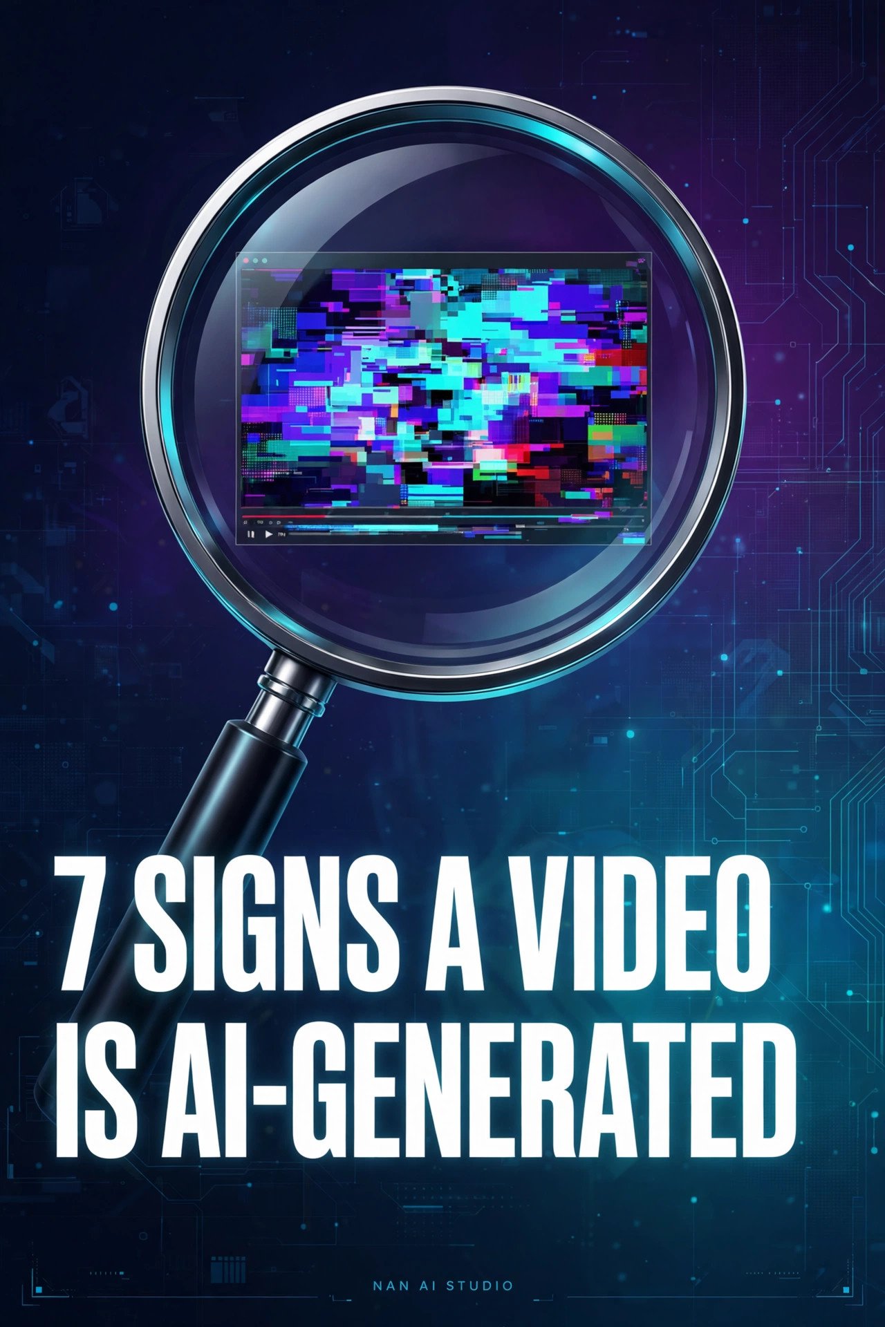 7 signs AI video marketing pin
