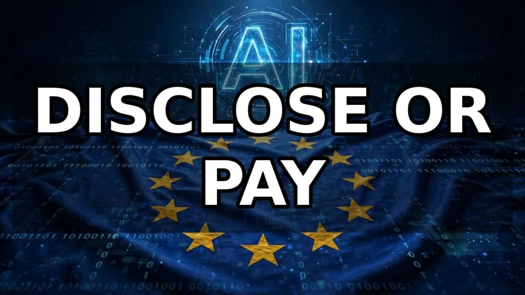 EU AI Act Article 50: AI Ad Disclosure Rules for US Brands